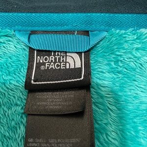 North face fuzzy jacket